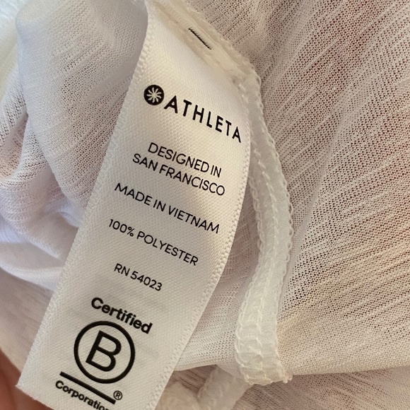 Sheer Athleta Training Top - Picture 6 of 6